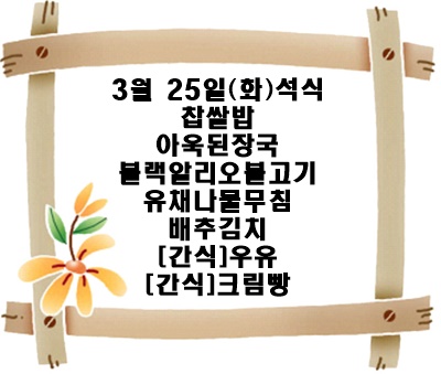 20250325 - 식단명(석)